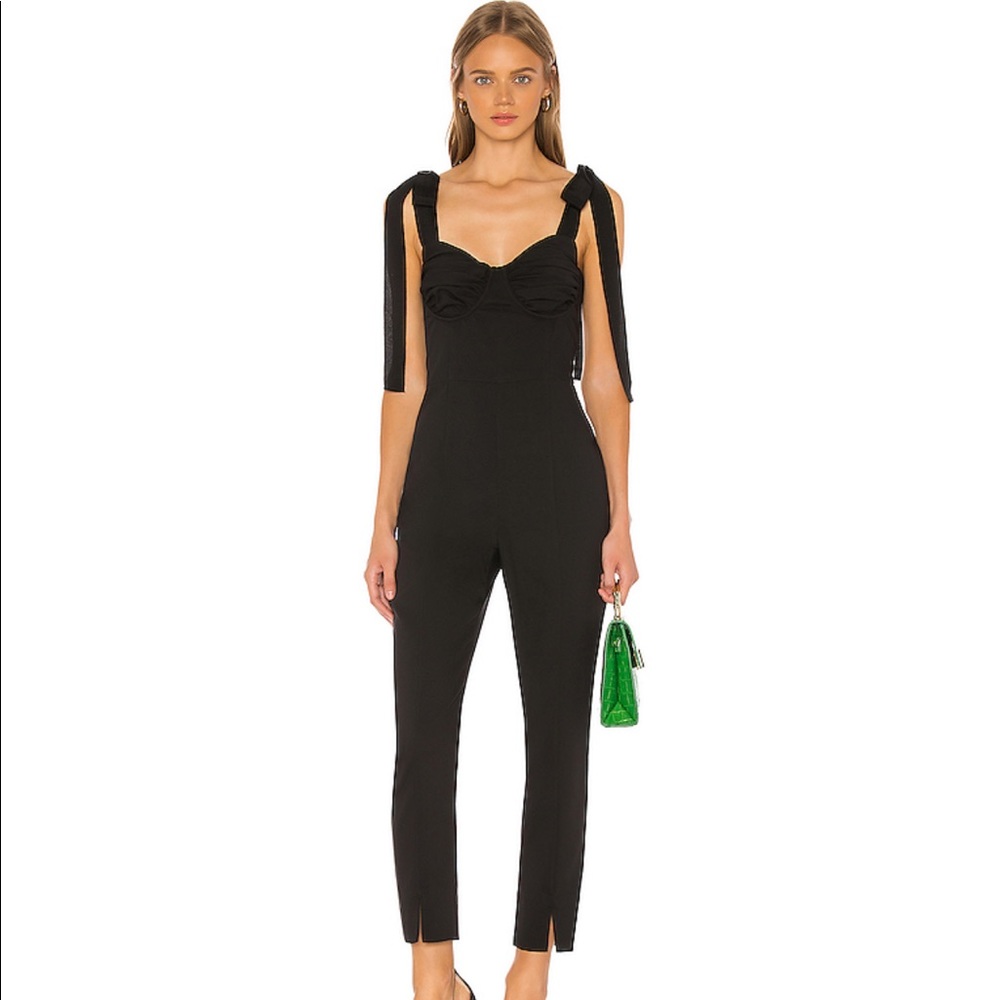 L'Academie The Sid Jumpsuit in Black